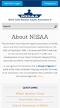 Mobile Screenshot of nisaa.co.in